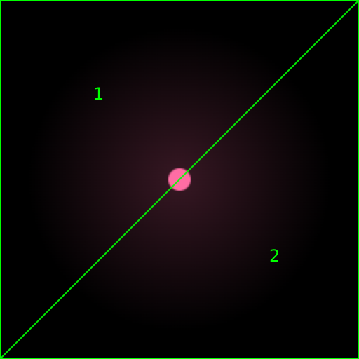 Rectangle made up of 2 triangles